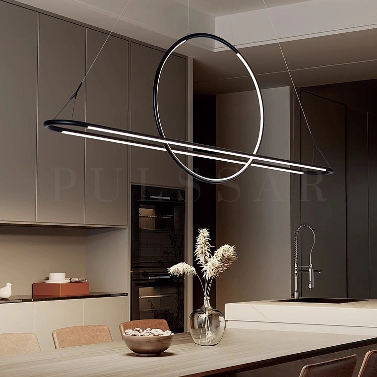 Реечная люстра IDON