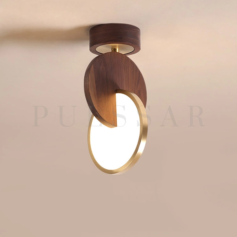 Потолочный светильник GLATT WOOD CH