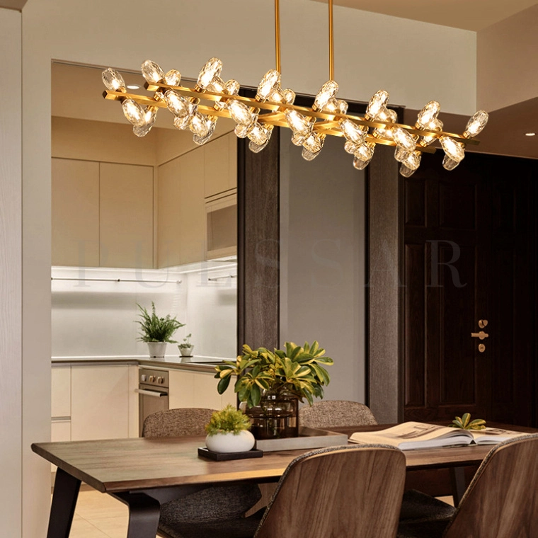 Реечная люстра SELMER LONG