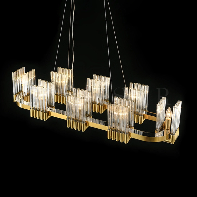 Реечная люстра SARON LONG