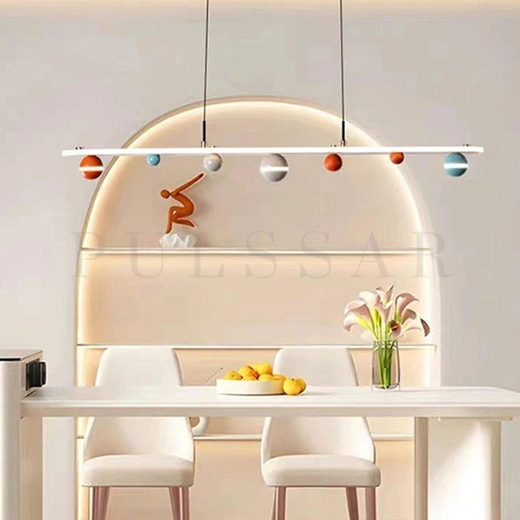 Реечная люстра CAKE LONG