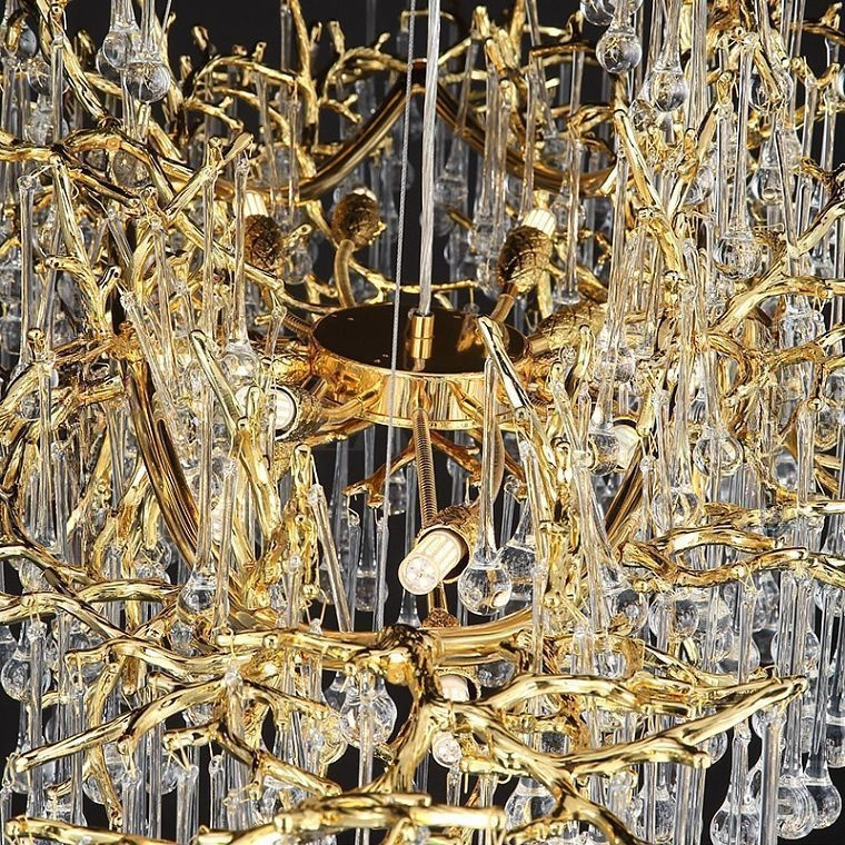 Подвесная люстра WATERDROPS WIDE