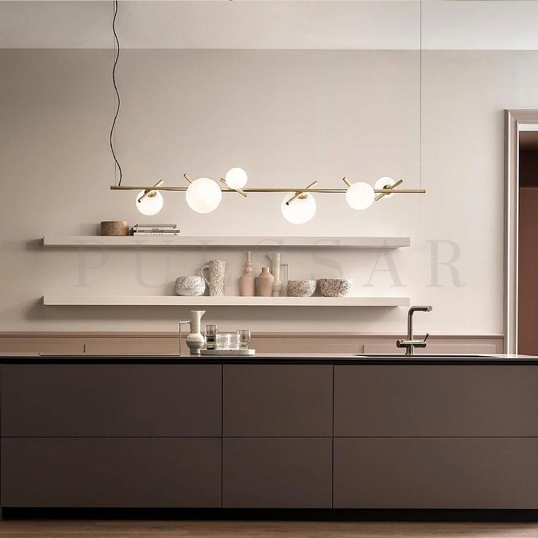 Реечная люстра KIRAN LONG