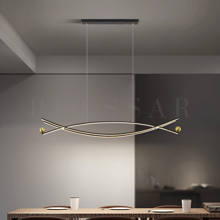 Реечная люстра VALSE