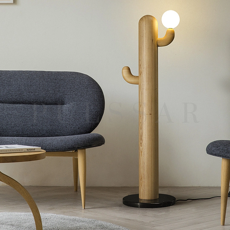 Торшер CACTUS WOOD