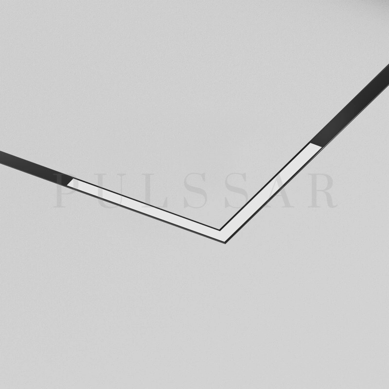 Линейный угловой светильник-коннектор SMART LINEAR ZigBee DK8314-BK