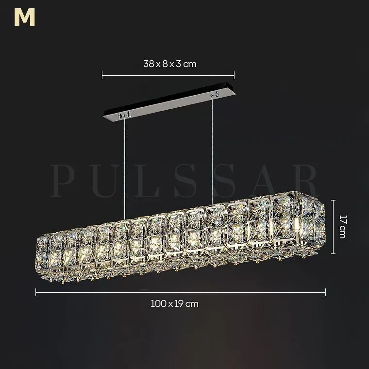 Реечная люстра TAKI LONG