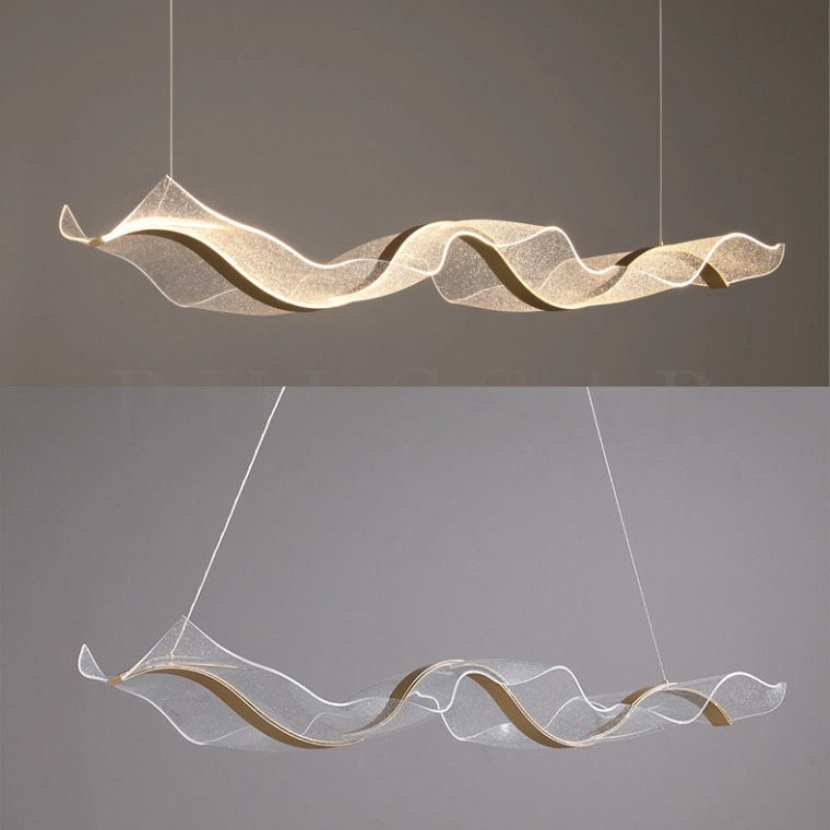 Реечная люстра LARSERIC