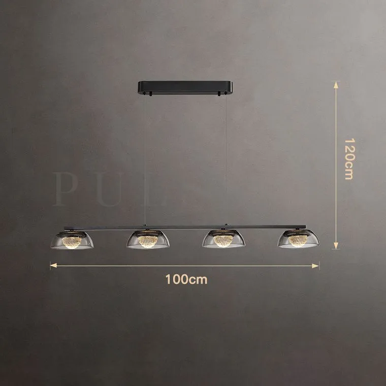 Реечная люстра LOUIS LONG