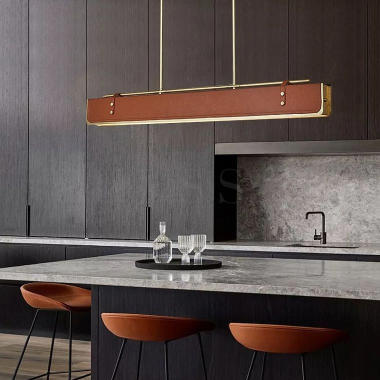 Реечная люстра FUKKO