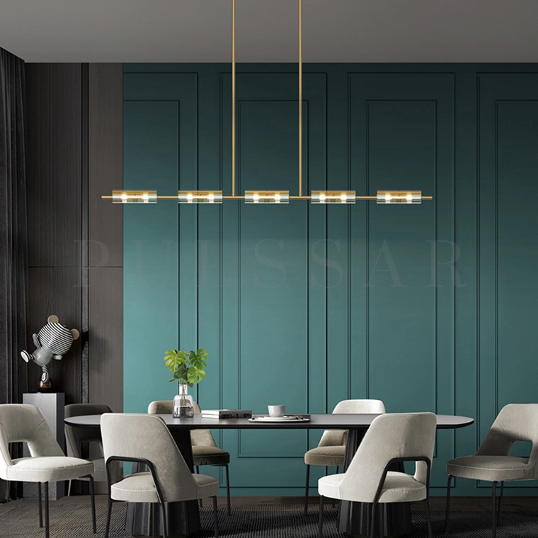 Реечная люстра LUCINA B LONG