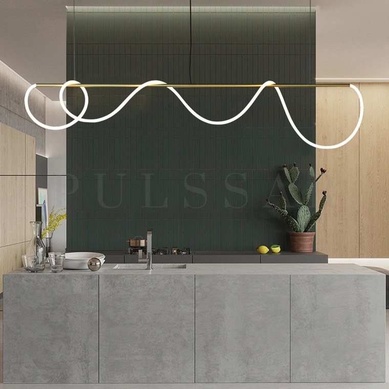 Реечная люстра GLORIFY LONG