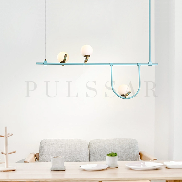 Реечная люстра BIRD LINE