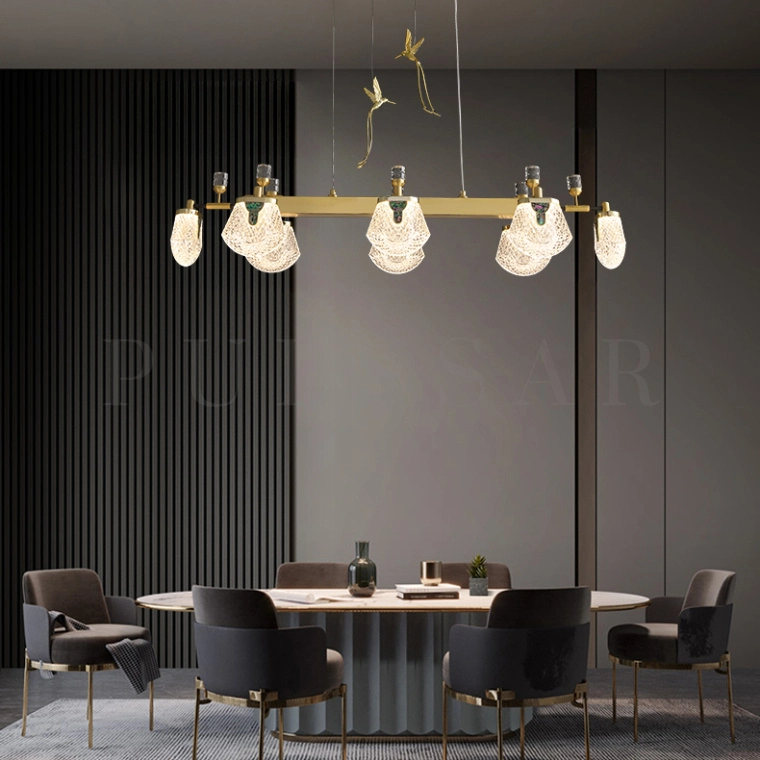 Реечная люстра IRWIN L