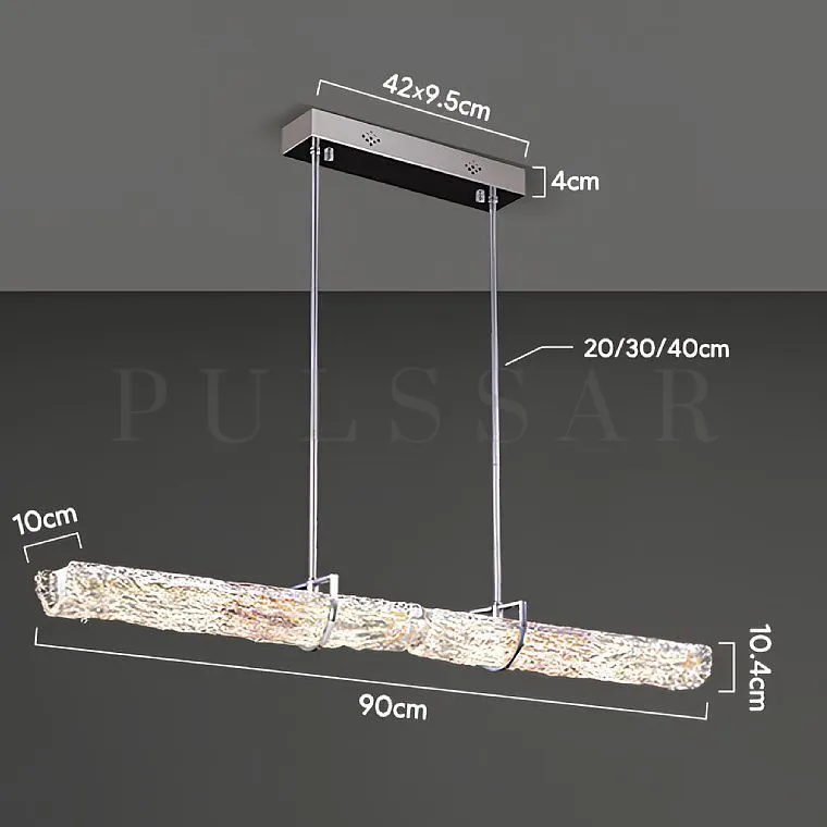 Реечная люстра DONATUS LONG