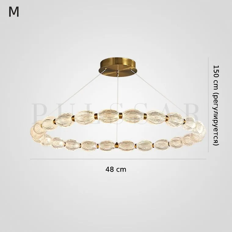 Кольцевая люстра CARA ELLIPSE RING