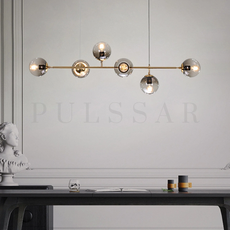 Реечная люстра HAGGE