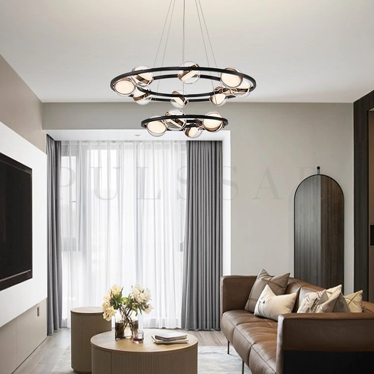 Кольцевая люстра SATURNA CH