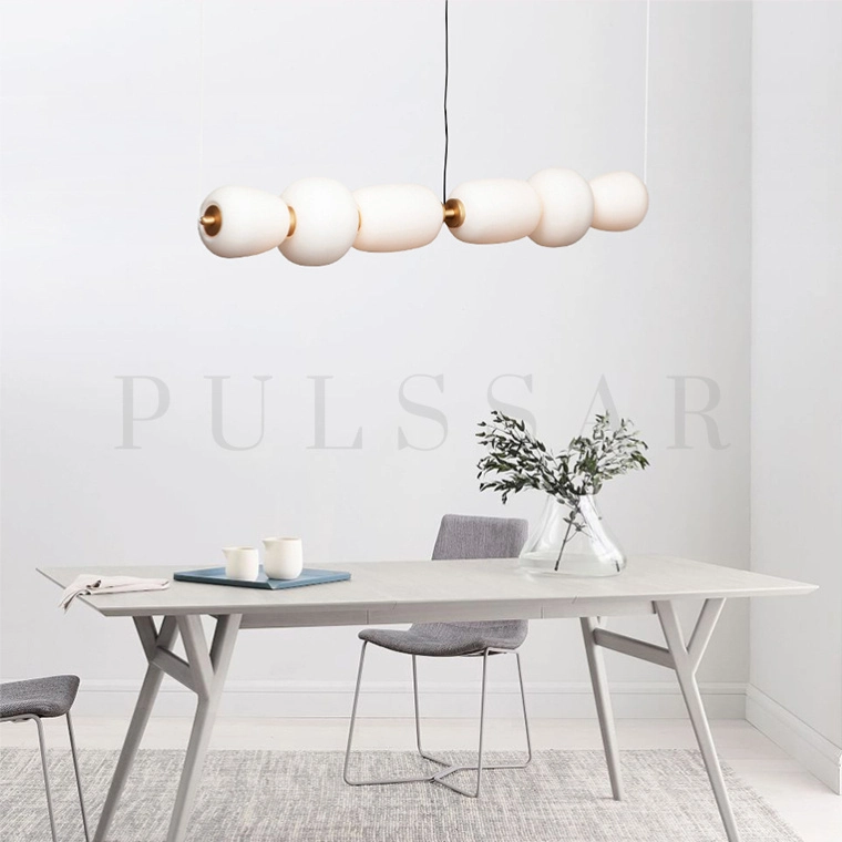 Реечная люстра HEMING L