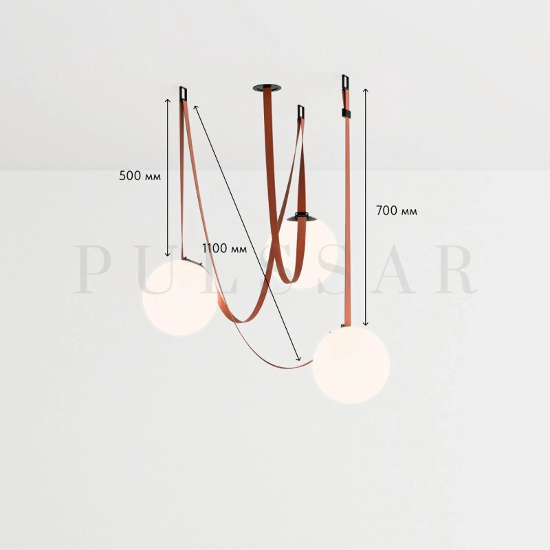 Комплект ременной трековой системы Belty DK55SET22-01-BR