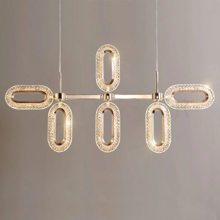 Реечная люстра KEZIA LONG