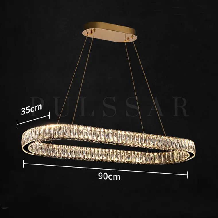 Реечная люстра BERTOLDA B LONG