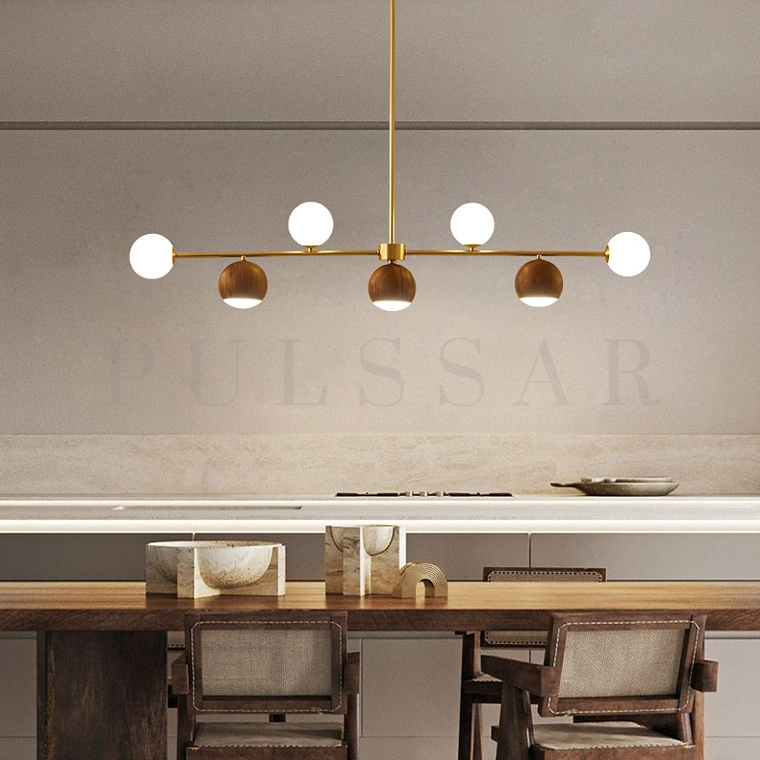 Реечная люстра HUSH LONG