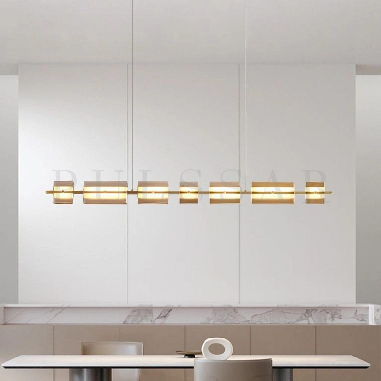 Реечная люстра BRIAND LONG