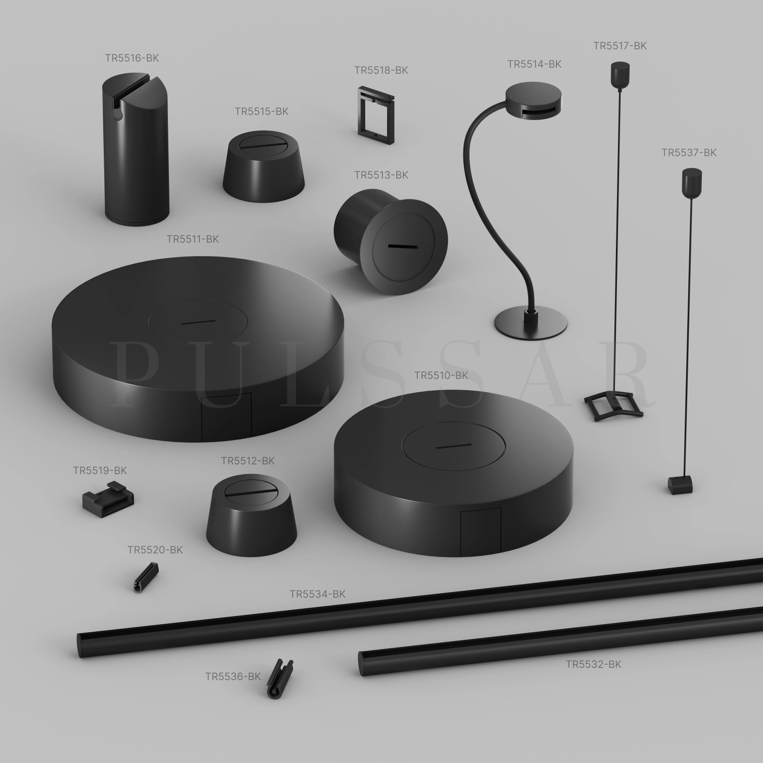 Накладное основание BELTY BASE TR5510-BK