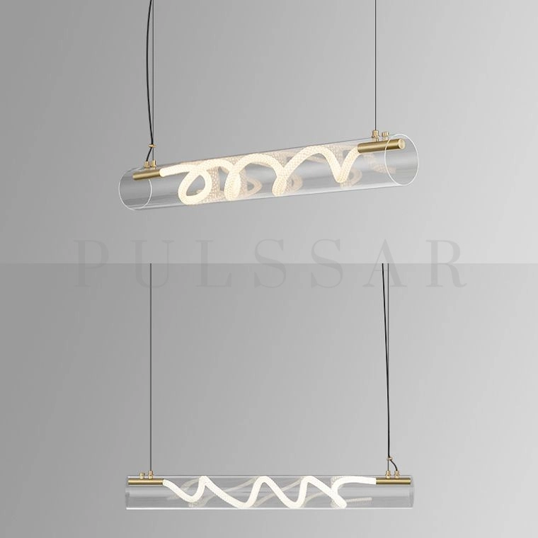 Реечная люстра GLORIFY OPTIC SPIRAL