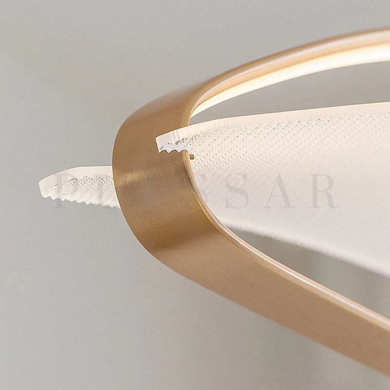 Реечная люстра CASPIAN LONG