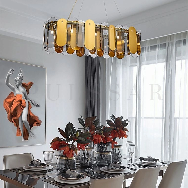 Реечная люстра MARLINA GLOSS L