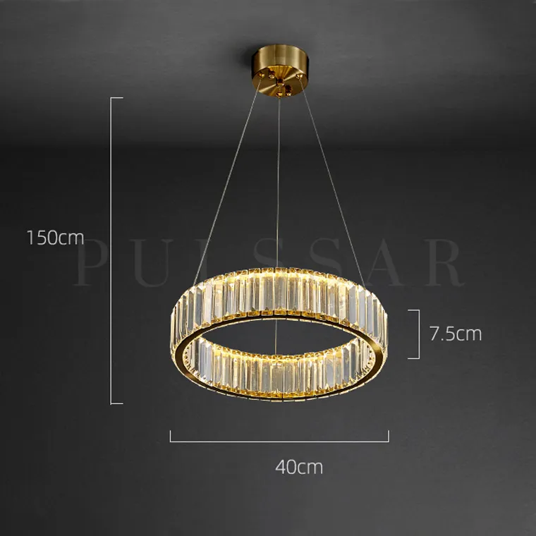 Кольцевая люстра BERTOLDA