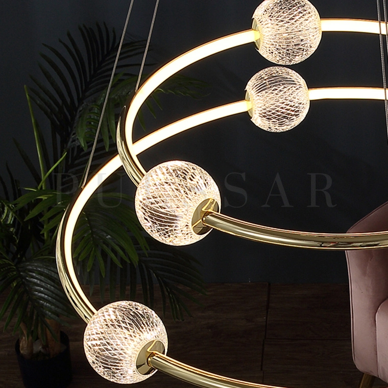 Кольцевая люстра STORMS CH