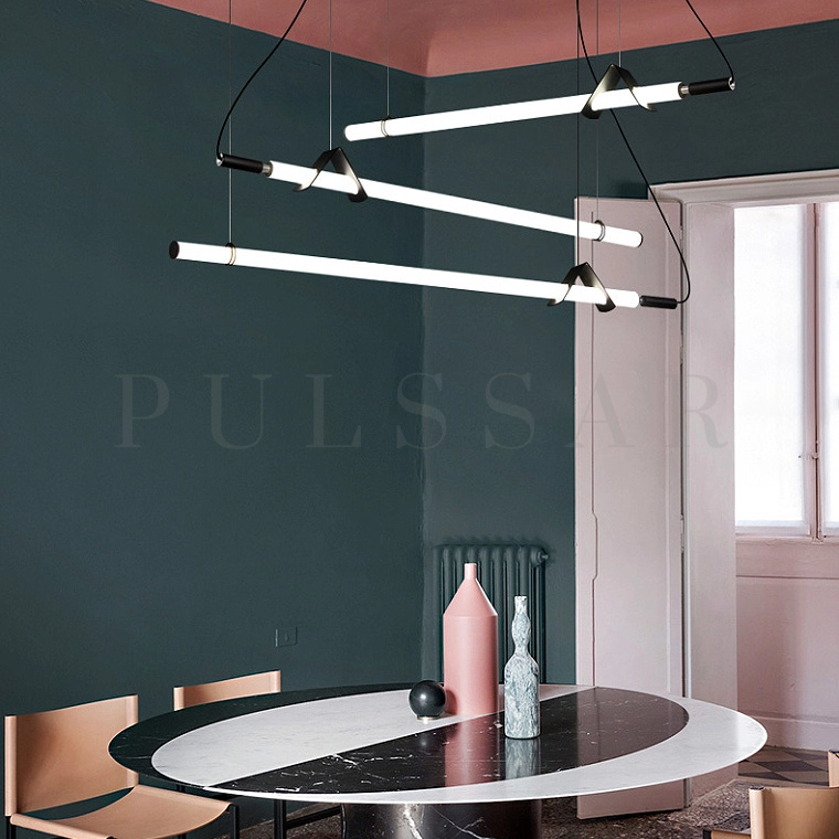 Реечная люстра DELIA L