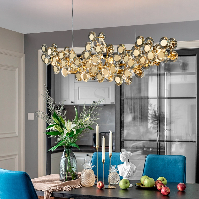 Реечная люстра IOLA LONG