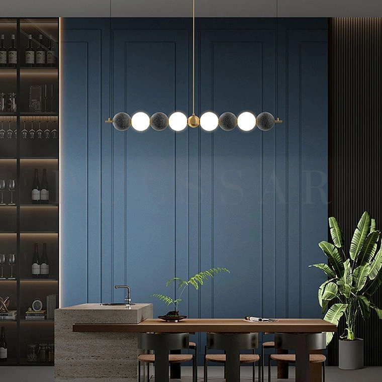 Реечная люстра ANCHAN G