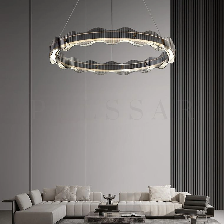 Кольцевая люстра CHIFFA WAVE R