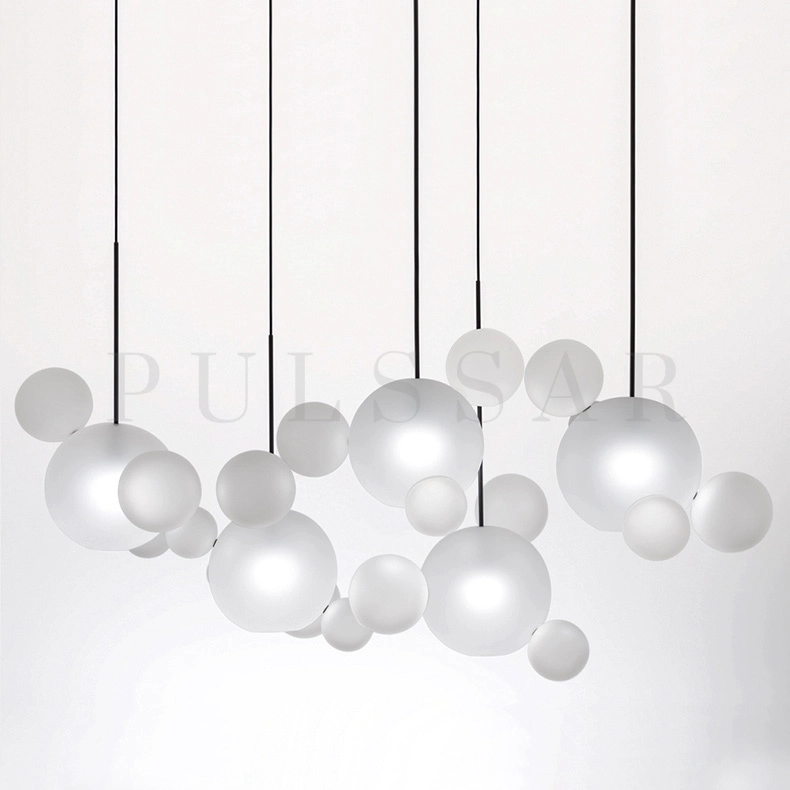 Подвесной светильник BUBBLE B MILK