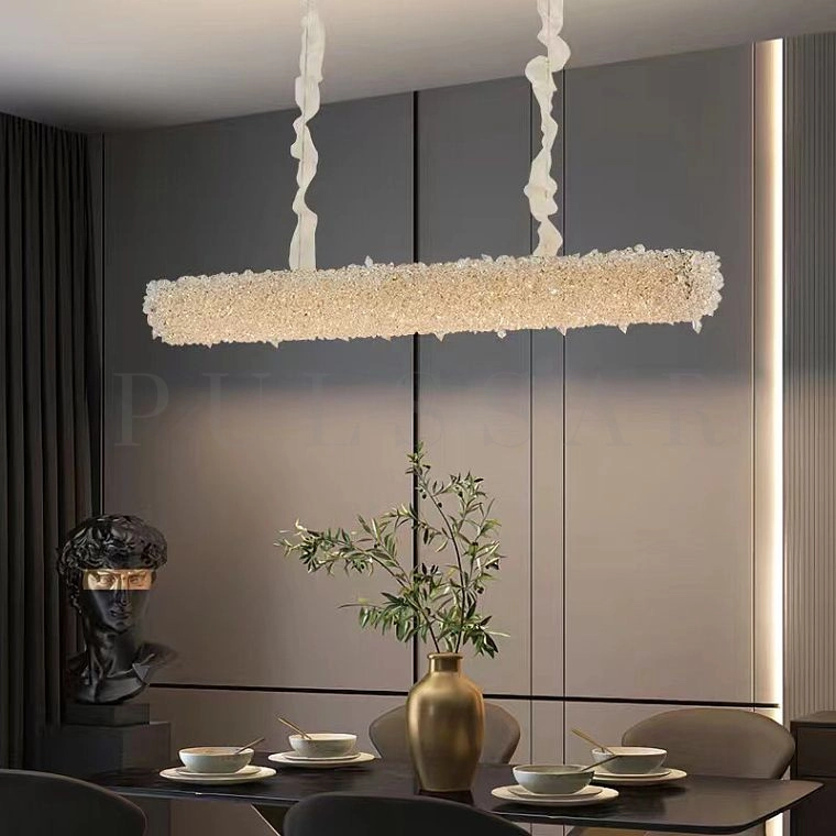 Реечная люстра PERSY LONG