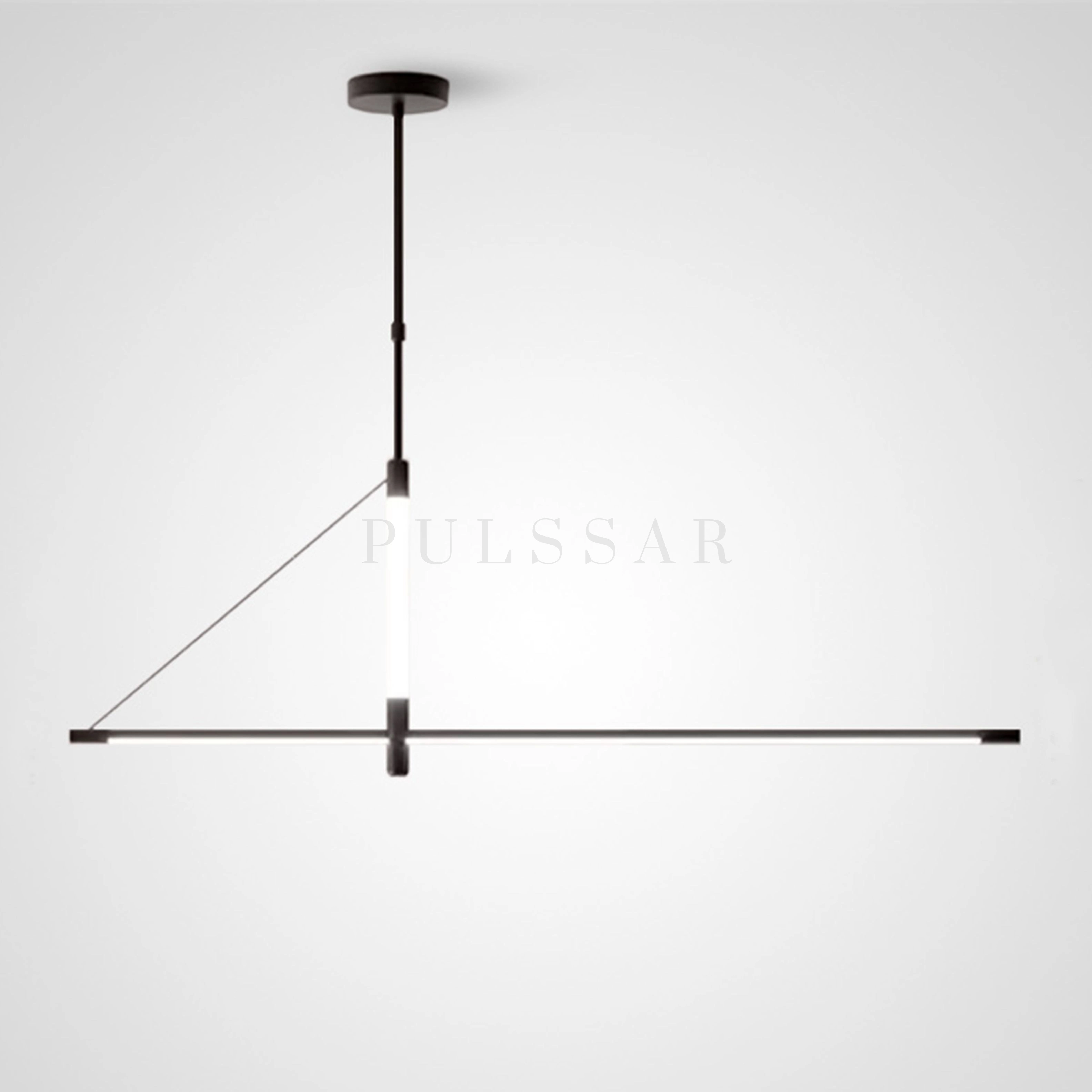 Реечная люстра REN