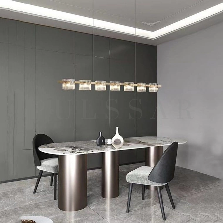 Реечная люстра NICOLETTA LONG