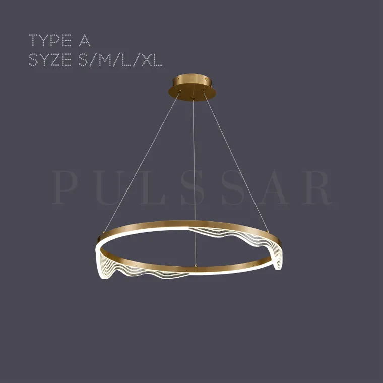 Кольцевая люстра HANNA B