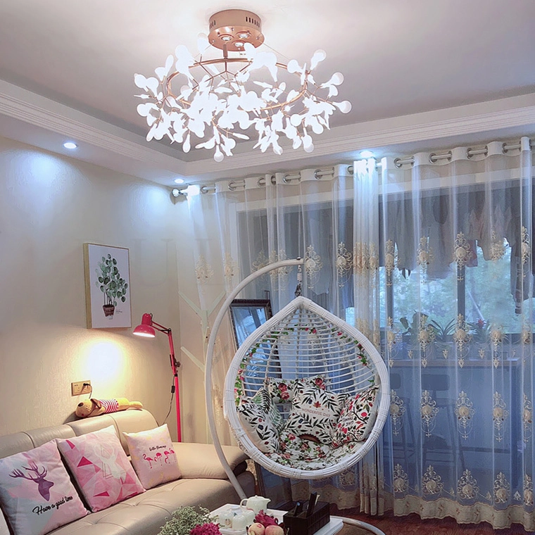 Кольцевая люстра LEAVES R