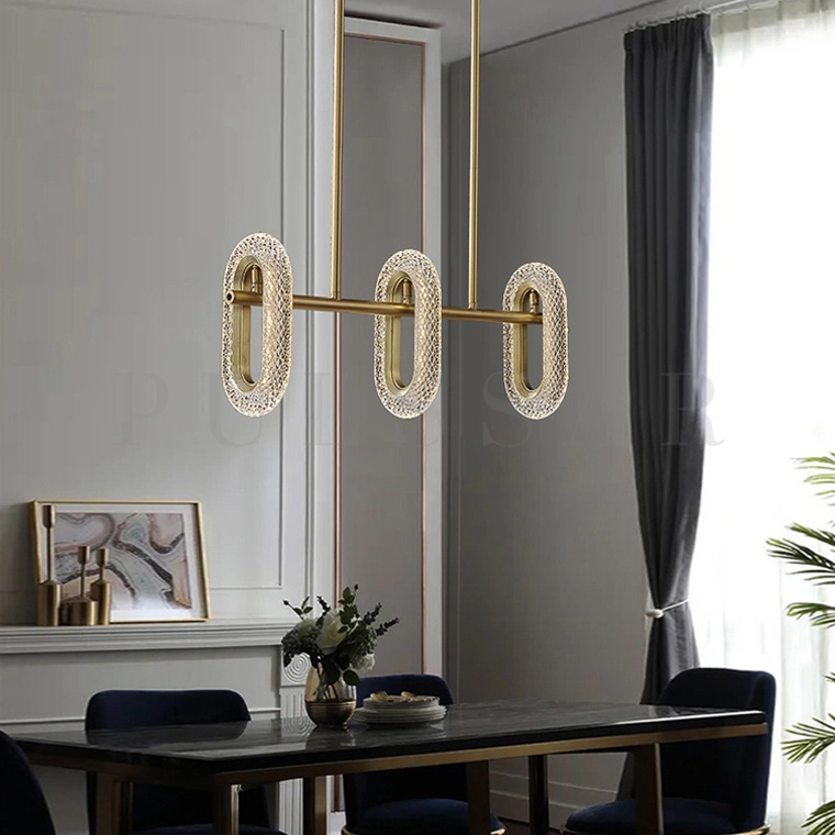 Реечная люстра KEZIA B LONG