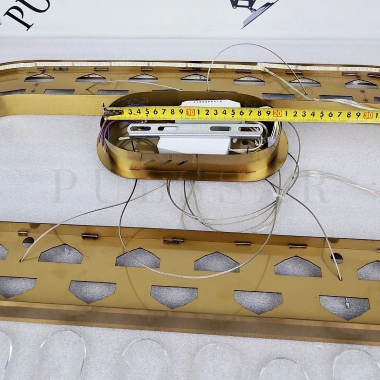 Реечная люстра LAURENT LONG