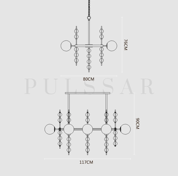 Подвесная люстра GORGET