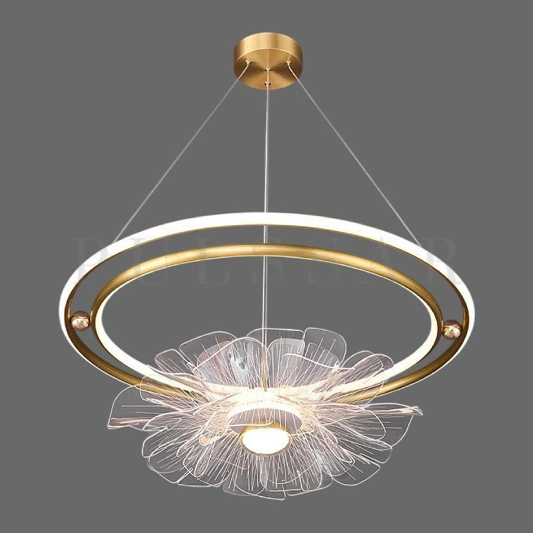 Кольцевая люстра FLOWER RINGS