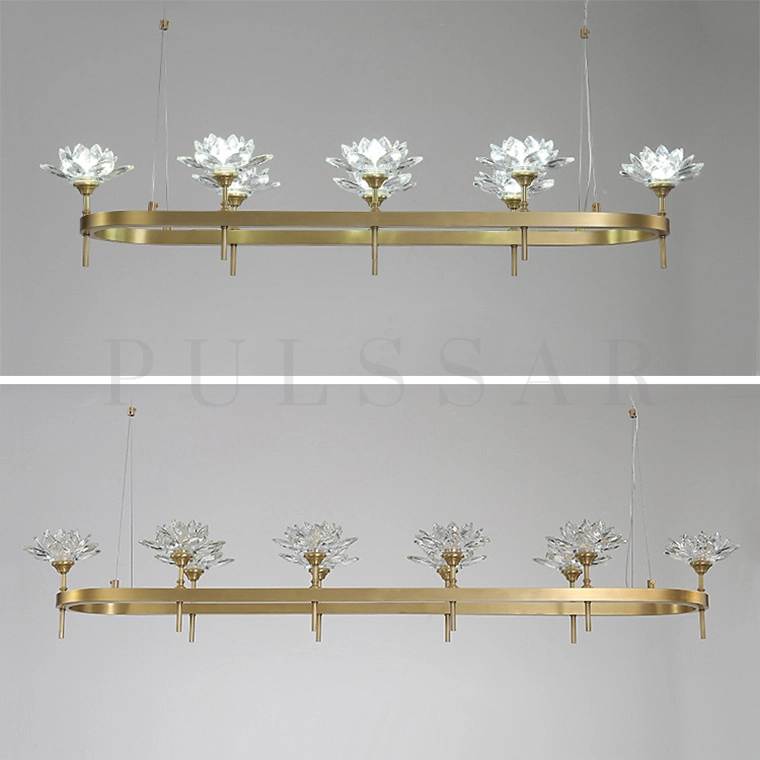 Реечная люстра LOTOS LONG