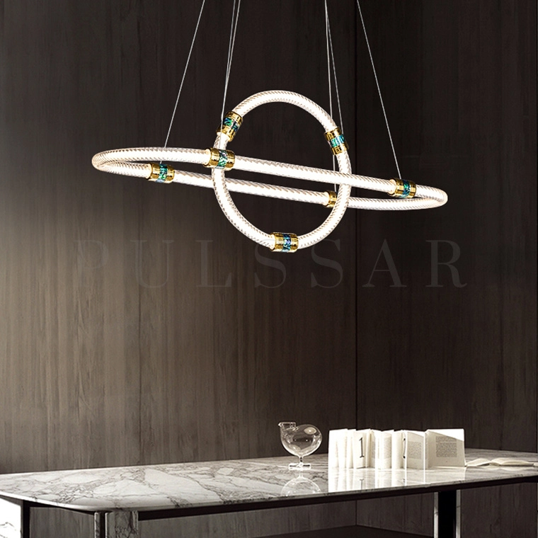 Реечная люстра MEBIUS LONG